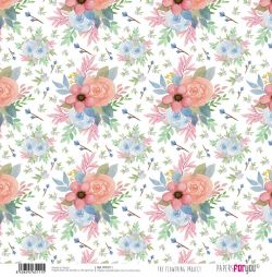 PFY-3111 - PAPEL SCRAP THE FLOWERING PROJECT- pack 12 ud.