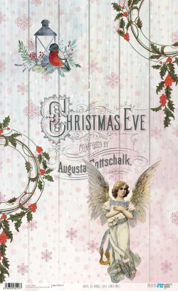 PFY-3117 - PAPEL ARROZ 54X33 LAST CHRISTMAS-pack 6 ud.