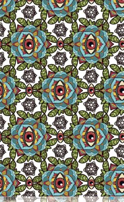 PFY-3204 - PAPEL ARROZ 54X33 BOHO STYLERED ROSES -pack 6 ud.