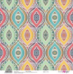 PFY-3232 - PAPEL TELA  SCRAP BOHO STYLE 125g- pack 12 ud.