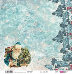 PFY-3241 - PAPEL SCRAP VELLUM LAST CHRISTMAS- pack 12 ud.