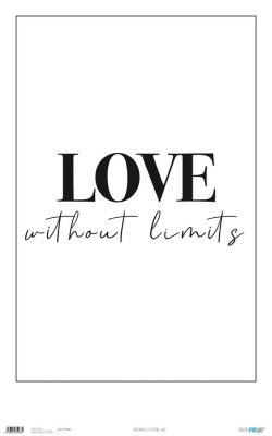 PFY-3966 - PAPEL SATIN LAMINA LETTERING LOVE