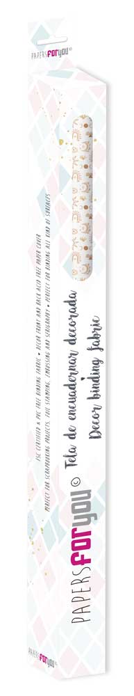 CPFY-3516 - Caja Tela Encuadernar Decorada 70x50cm (Boho) - pack 6 ud.