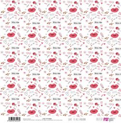 PFY-3423 - PAPEL SCRAP LOVE IS ALL AROUND - pack 12 ud.