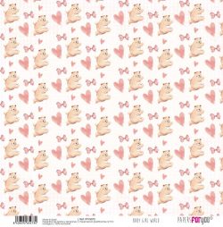 PFY-3473 - PAPEL TELA SCRAP BABY GIRL WORLD 125g - pack 12 ud.