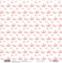 PFY-3480 - PAPEL TELA SCRAP BABY GIRL WORLD 125g - pack 12 ud.