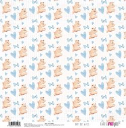 PFY-3482 - PAPEL TELA SCRAP BABY BOY  WORLD 125g - pack 12 ud.