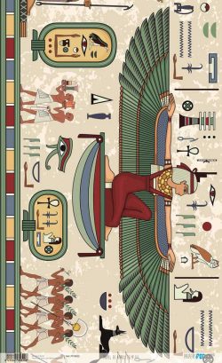 PFY-4032 - PAPEL ARROZ 54x33 EGYPT III - pack 6 ud.