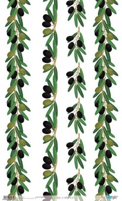 PFY-4033 - PAPEL ARROZ 54x33 OLIVES - pack 6 ud.