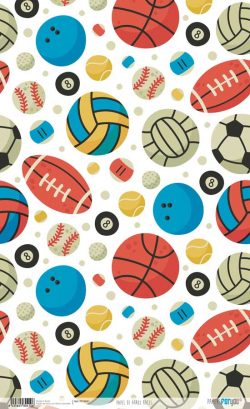 PFY-4041 - PAPEL ARROZ 54x33 BALLS - pack 6 ud.