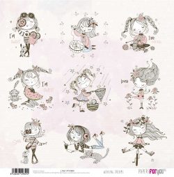 PFY-2859 - PAPEL SCRAP WEAVING DREAMS - pack 12 ud.