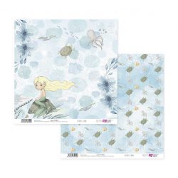 PFY-4070 - PAPEL SCRAP FAIRIES LAND - pack 12 ud.