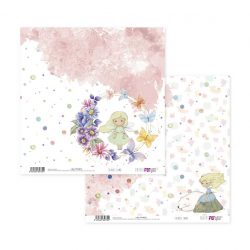PFY-4073 - PAPEL SCRAP FAIRIES LAND - pack 12 ud.