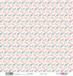 PFY-4201 - PAPEL SCRAP VELLUM FAIRIES LAND - pack 12 ud.