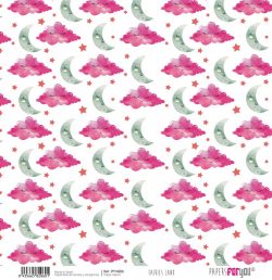 PFY-4206 - PAPEL SCRAP VELLUM FAIRIES LAND - pack 12 ud.