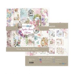 PFY-4260 - COLECCION SCRAP TOGETHER FOREVER 12 PAPELES - pack 3 ud.