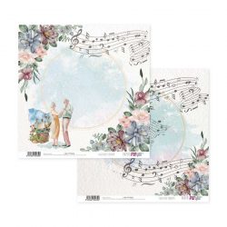 PFY-4263 - PAPEL SCRAP TOGETHER FOREVER- pack 12 ud.