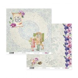 PFY-4265 - PAPEL SCRAP TOGETHER FOREVER- pack 12 ud.