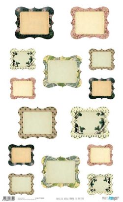 PFY-4330 - PAPEL ARROZ 54x33 FRAME THE NATURE - pack 6 ud.