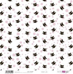 PFY-4605 - PAPEL SCRAP VELLUM SPOOKY GIRL 160g - pack 12 ud.