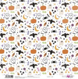 PFY-4610 - PAPEL TELA SCRAP SPOOKY GIRL 125g. - pack 12 ud.