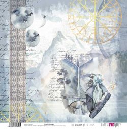 PFY-4585 - PAPEL SCRAP THE KINGDOM OF THE ELVES - pack 12 ud.