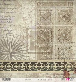 PFY-4841 - PAPEL ARROZ SCRAP THE KINGDOM OF THE ELVES - pack 6 ud.