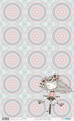 PFY-4966 - PAPEL ARROZ 54X33 WEAVING DREAMS - pack 6 ud.