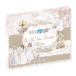 PFY-10133 - DIE CUTS UN DIA PARA RECORDAR NIÑAS 300gr - pack 5 ud.