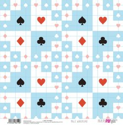 PFY-4621 - PAPEL TELA 125gr 12"x12" (MAGIC WONDERLAND) - pack 12 ud.