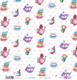 PFY-4759 - PAPEL SCRAP VELLUM 160 gr. (MAGIC WONDERLAND) - pack 12 ud.