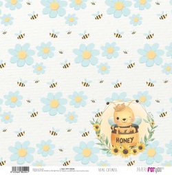 PFY-10204 - Papel Scrap doble cara 180gr 12"x12" (Total Cuteness) - pack 12 ud.