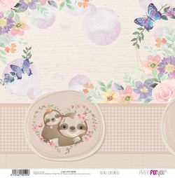 PFY-10209 - Papel Scrap doble cara 180gr 12"x12" (Total Cuteness) - pack 12 ud.