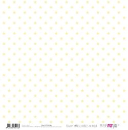 PFY-10143 - Papel Scrap doble cara 180gr 12"x12" (Básico Vainilla) - pack 12 ud.