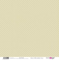 PFY-10145 - Papel Scrap doble cara 180gr 12"x12" (Básico Beige) - pack 12 ud.