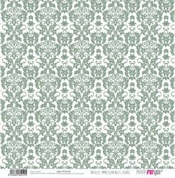 PFY-10149 - Papel Scrap doble cara 180gr 12"x12" (Básico Laurel) - pack 12 ud.