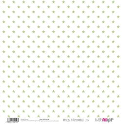 PFY-10158 - Papel Scrap doble cara 180gr 12"x12" (Básico Lima) - pack 12 ud.