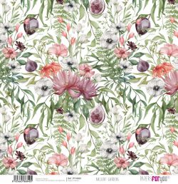 PFY-4684 - Papel Scrap Vellum 160gr (Ancient Gardens) - pack 12 ud.