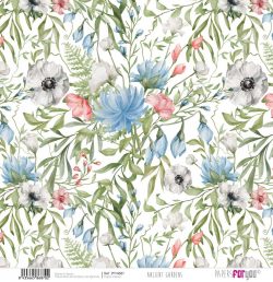 PFY-4687 - Papel Scrap Vellum 160gr (Ancient Gardens) - pack 12 ud.