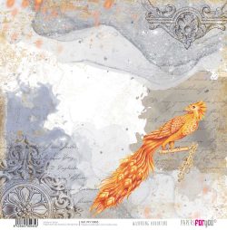 PFY-10465 - Papel Scrap doble cara 180gr 12"x12" (Wizarding Adventure) - pack 12 ud.