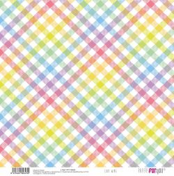 PFY-10623 - Papel Scrap Tela 125gr 12"x12" (Love Wins)