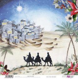 PFY-10718 - Papel Scrap doble cara 180gr 12"x12" (Nuestra Navidad)- pack 12 ud.