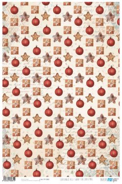 PFY-10881 - Papel Cartonaje 32×48,3cm 120gr (All I Want For Christmas)- pack 12 ud.