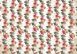 PFY-10888 - Tela Encuadernar Decorada 70x50cm (All I Want For Christmas) - pack 6 ud.