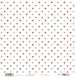 PFY-10663 - Papel Scrap Vellum 160gr (Kiss Me Softly) - pack 12 ud.