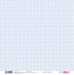 PFY-11127 - Papel Scrap Tela 125gr 12"x12" (Lullaby Baby Boy) - pack 12 ud.