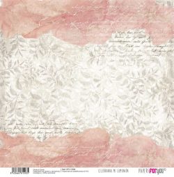 PFY-11593 - Papel Scrap Tela 125gr 12"x12" (Celebrando Mi Comunión Niña) - pack 12 ud.