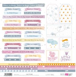 PFY-10692 - Papel Scrap doble cara 180gr 12"x12" (Le Petit Prince)- pack 12 ud.