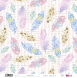 PFY-1094 - PAPEL SCRAP PIU BELLA ACQUARELLA - pack 12 ud.