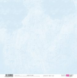 PFY-11439 - Papel Scrap doble cara 180gr 12"x12" (Gradient Baby Blue)- pack 12 ud.